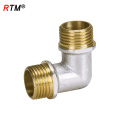 A 17 4 12 brass hexagon cap brass end cap